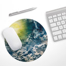 Bright Sun Over Cloud-Magic// WaterProof Rubber Foam Backed Anti-Slip Mouse Pad for Home Work Office or Gaming Computer Desk