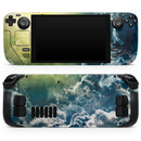 Bright Sun Over Cloud-Magic // Full Body Skin Decal Wrap Kit for the Steam Deck handheld gaming computer