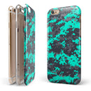 Bright_Teal_and_Gray_Digital_Camouflage_-_iPhone_6s_-_Gold_-_Clear_Rubber_-_Hybrid_Case_-_Shopify_-_V10.jpg