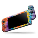 Bright Tie Dyed V1 // Skin Decal Wrap Kit for Nintendo Switch Console & Dock, Joy-Cons, Pro Controller, Lite, 3DS XL, 2DS XL, DSi, or Wii - Vinyl Skin Wrap for Nintendo Switch 2, OLED, Lite, Pro Controller, Wii & Classic Handhelds