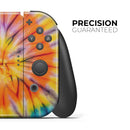 Bright Tie Dyed V1 // Skin Decal Wrap Kit for Nintendo Switch Console & Dock, Joy-Cons, Pro Controller, Lite, 3DS XL, 2DS XL, DSi, or Wii - Vinyl Skin Wrap for Nintendo Switch 2, OLED, Lite, Pro Controller, Wii & Classic Handhelds