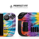 Bright Tie Dyed V1 // Full Body Skin Decal Wrap Kit for the Steam Deck handheld gaming computer