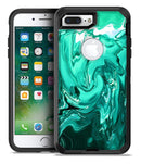 Bright Trendy Green Color Swirled - iPhone 7 Plus/8 Plus OtterBox Case & Skin Kits