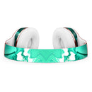 Bright Trendy Green Color Swirled Full-Body Skin Kit for the Beats by Dre Solo 3 Wireless Headphones