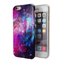 Bright Trippy Space iPhone 6/6s or 6/6s Plus 2-Piece Hybrid INK-Fuzed Case