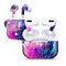 Bright Trippy Space - Full Body Skin Decal Wrap Kit for the Wireless Bluetooth Apple Airpods Pro, AirPods Gen 1 or Gen 2 with Wireless Charging