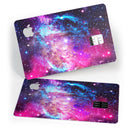 Bright Trippy Space - Premium Protective Decal Skin-Kit for the Apple Credit Card