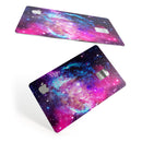 Bright Trippy Space - Premium Protective Decal Skin-Kit for the Apple Credit Card