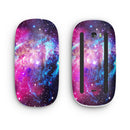 Bright Trippy Space - Full Body Skin Decal Wrap Kit for Apple Magic Mouse