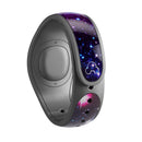 Bright Trippy Space - Full Body Skin Decal Wrap Kit for Disney Magic Band