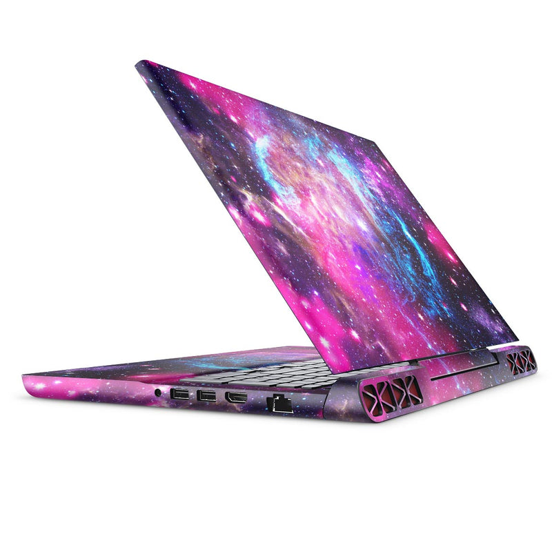 Bright Trippy Space - Full Body Skin Decal Wrap Kit for the Dell Inspiron 15 7000 Gaming Laptop (2017 Model)