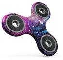Bright Trippy Space Full-Body Fidget Spinner Skin-Kit