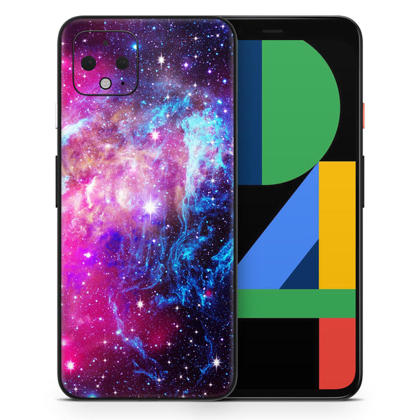 Bright Trippy Space - Full Body Skin Decal Wrap Kit for Google Pixel
