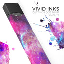 Bright Trippy Space - Premium Decal Protective Skin-Wrap Sticker compatible with the Juul Labs vaping device