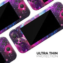 Bright Trippy Space // Skin Decal Wrap Kit for Nintendo Switch Console & Dock, Joy-Cons, Pro Controller, Lite, 3DS XL, 2DS XL, DSi, or Wii - Vinyl Skin Wrap for Nintendo Switch 2, OLED, Lite, Pro Controller, Wii & Classic Handhelds