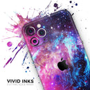 Bright Trippy Space  - Protective Skin Wrap & Decal – Compatible with iPhone SE to iPhone 17 Pro Max (All Models)