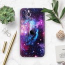 Bright Trippy Space // Skin-Kit compatible with the Apple iPhone 14, 13, 12, 12 Pro Max, 12 Mini, 11 Pro, SE, X/XS + (All iPhones Available)
