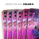 Bright Trippy Space  - Protective Skin Wrap & Decal – Compatible with iPhone SE to iPhone 17 Pro Max (All Models)