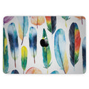 MacBook Pro with Touch Bar Skin Kit - Bright_Water_Color_Painted_Feather-MacBook_13_Touch_V3.jpg?