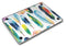 Bright Water Color Painted Feather - MacBook Air Skin Kit