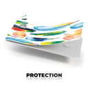 Bright Water Color Painted Feather - Premium Protective Decal Skin-Kit for the Apple Credit Card