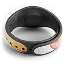 Bright Water Color Painted Feather - Decal Skin Wrap Kit for the Disney Magic Band