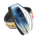 Bright Water Color Painted Feather - Decal Skin Wrap Kit for the Disney Magic Band