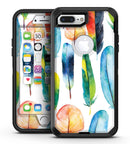 Bright Water Color Painted Feather - iPhone 7 Plus/8 Plus OtterBox Case & Skin Kits