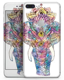 Bright Watercolor Ethnic Elephant - Skin-kit for the iPhone 8 or 8 Plus