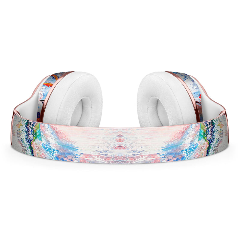 Bright White and Primary Color Paint Explosion Full-Body Skin Kit for the Beats by Dre Solo 3 Wireless Headphones