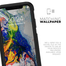 Bright White and Primary Color Paint Explosion - Skin Kit for the iPhone OtterBox Cases