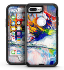 Bright White and Primary Color Paint Explosion - iPhone 7 Plus/8 Plus OtterBox Case & Skin Kits