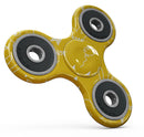 Bright Yellow Jester hat with Balloons Full-Body Fidget Spinner Skin-Kit