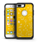 Bright Yellow Jester hat with Balloons - iPhone 7 or 7 Plus Commuter Case Skin Kit