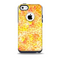 Bright Yellow and Orange Leopard Print Skin for the iPhone 5c OtterBox Commuter Case