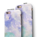 Bright v3 Absorbed Watercolor Texture iPhone 6/6s or 6/6s Plus 2-Piece Hybrid INK-Fuzed Case