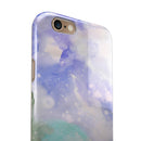 Bright v3 Absorbed Watercolor Texture iPhone 6/6s or 6/6s Plus 2-Piece Hybrid INK-Fuzed Case