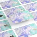 Bright v3 Absorbed Watercolor Texture - Premium Protective Decal Skin-Kit for the Apple Credit Card