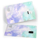 Bright v3 Absorbed Watercolor Texture - Premium Protective Decal Skin-Kit for the Apple Credit Card