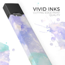 Bright v3 Absorbed Watercolor Texture - Premium Decal Protective Skin-Wrap Sticker compatible with the Juul Labs vaping device
