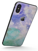 Bright v3 Absorbed Watercolor Texture - iPhone X Skin-Kit
