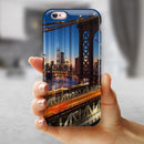 Brooklyn Glimpse iPhone 6/6s or 6/6s Plus 2-Piece Hybrid INK-Fuzed Case