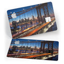 Brooklyn Glimpse - Premium Protective Decal Skin-Kit for the Apple Credit Card
