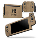 Brown Cork Surface - Skin Wrap Decal for Nintendo Switch Lite Console & Dock - 3DS XL - 2DS - Pro - DSi - Wii - Joy-Con Gaming Controller