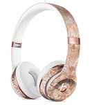 Brown Damask v2 Watercolor Pattern Full-Body Skin Kit for the Beats by Dre Solo 3 Wireless Headphones