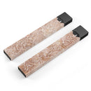 Brown Damask v2 Watercolor Pattern - Premium Decal Protective Skin-Wrap Sticker compatible with the Juul Labs vaping device