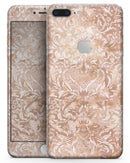 Brown Damask v2 Watercolor Pattern - Skin-kit for the iPhone 8 or 8 Plus
