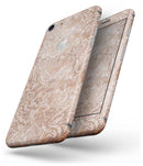 Brown Damask v2 Watercolor Pattern - Skin-kit for the iPhone 8 or 8 Plus