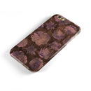 Brown Floral Succulents iPhone 6/6s or 6/6s Plus 2-Piece Hybrid INK-Fuzed Case