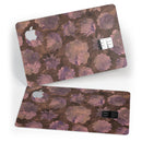 Brown Floral Succulents - Premium Protective Decal Skin-Kit for the Apple Credit Card
